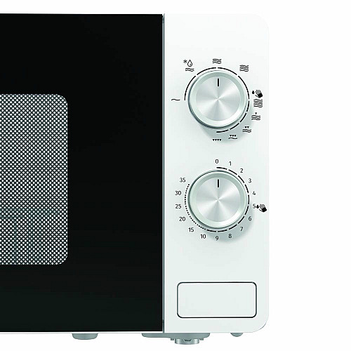 Мікрохвильова піч Gorenje, 20л, мех. управл., 800Вт, гриль, білий