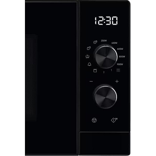 Микроволновая печь Electrolux, 25л, мех. управление, 900Вт, гриль, дисплей, инвертор, черный
