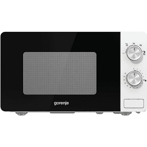Мікрохвильова піч Gorenje, 20л, мех. керув., 800Вт, білий