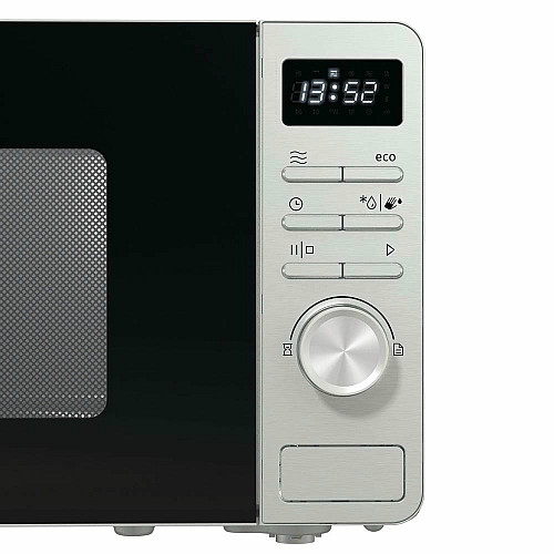 Мікрохвильова піч Gorenje, 20л, електр. керув., 800Вт, дисплей, нерж