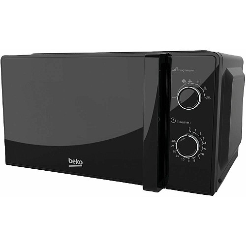 Мікрохвильова піч Beko, 20л, мех.керув., 700Вт, чорний