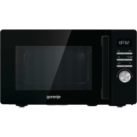 Мікрохвильова піч Gorenje, 23л, електр. керув., 800Вт, гриль, дисплей, чорний