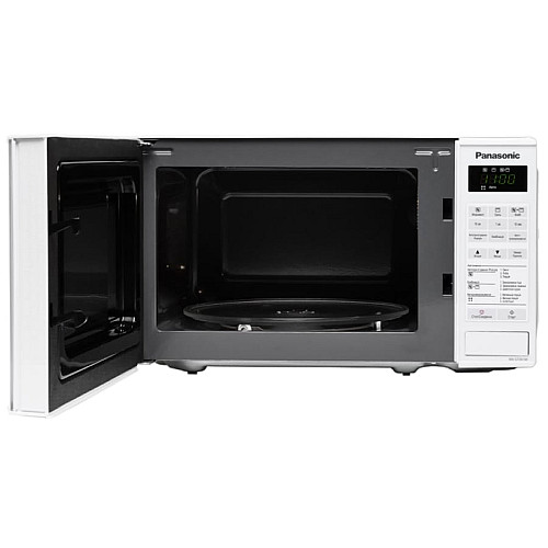 Мікрохвильова піч Panasonic , 20л, електр.керув., 800Вт, гриль, дисплей, білий