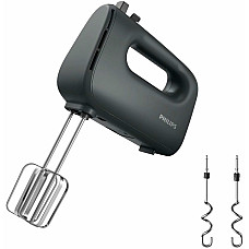 Міксер Philips ручний 5000 series, 400Вт, насадки -4, чорний