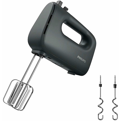 Міксер Philips ручний 5000 series, 400Вт, насадки -4, чорний