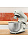 Миксер Tefal планетарный Bake Essential 800Вт, насадки-3, чаша-нерж., металл, 4.8л, белый