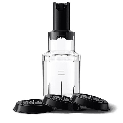 Блендер Philips погружной Series 5000, 1200Вт, 4в1, чоппер XL, спиралайзер, черный