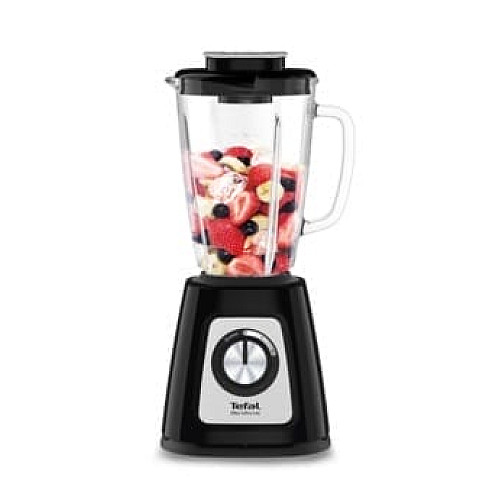 Блендер Tefal стаціонарний Blendforce 800Вт, чаша-1250мл, скло, чорний