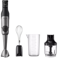 Блендер Philips погружной Series 5000, 1200Вт, 3в1, черный