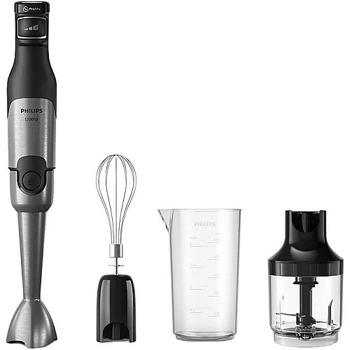 Блендер Philips  заглибний Series 5000, 1200Вт, 3в1, чорний