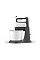 Міксер Tefal стаціонарний  Prep'Mix+ Standbowl 500Вт, насадки-4, чаша-пластик, 2.5л, турборежим, біло-сірий