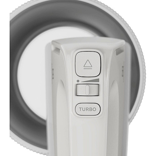 Міксер Electrolux стаціонарний 500Вт, насадки-4, чаша-метал, 3.5л, білий