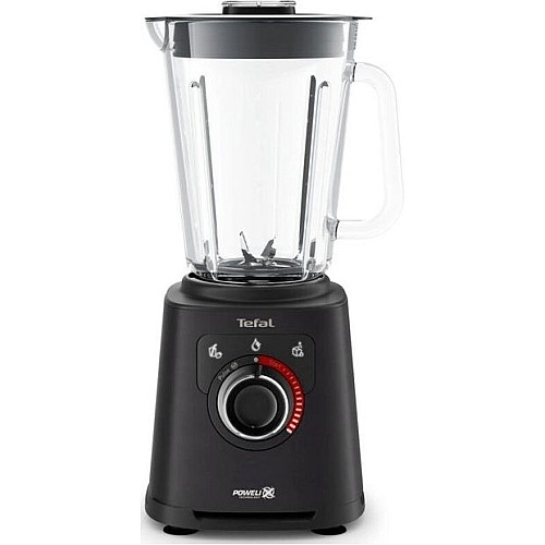 Блендер Tefal стаціонарний Perfectmix+ 1200Вт, чаша-2000мл, ємність для смузі, скло, чорний
