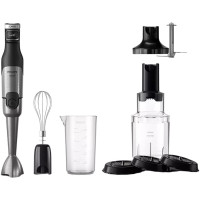 Блендер Philips  заглибний Series 5000, 1200Вт, 4в1, чопер XL, спіралайзер, чорний