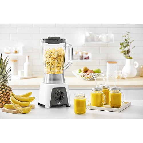Блендер Tefal стаціонарний Blendeo Plus Mixer, 450Вт, чаша-1500мл, білий