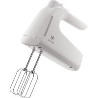 Миксер Electrolux ручной 500Вт, насадки-4, турборежим, белый.