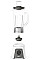 Блендер Tefal стаціонарний Blendeo Plus Mixer, 450Вт, чаша-1500мл, білий