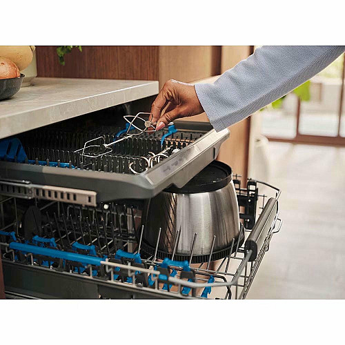 Миксер Electrolux стационарный 500Вт, насадка-4, чаша-металл, 3.5л, серый темный