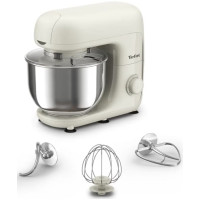 Міксер Tefal планетарний Bake Essential 800Вт, насадки-3, чаша-нерж., метал, 4.8л, білий