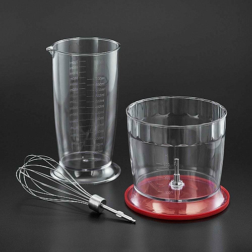 Блендер Russell Hobbs заглибний Desire 500Вт, 2в1, чаша-500мл, червоний