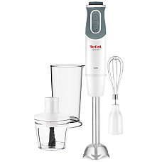 Блендер Tefal заглибний Optichef 800Вт, 3в1, чаша-800мл, чопер-500мл, турборежим, білий