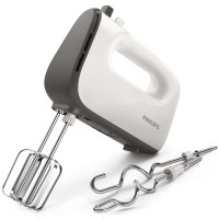 Міксер Philips ручний Viva Collection 450Вт, насадки-4, біло-сірий