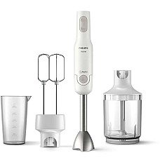 Блендер Philips заглибний Daily Collection 700Вт, 3в1, білий
