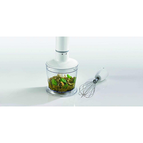 Блендер Gorenje заглибний 560Вт, 4в1, чаша-500мл, подрібнювач, білий