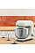 Миксер Tefal планетарный Bake Essential 800Вт, насадки-3, чаша-нерж., металл, 4.8л, белый