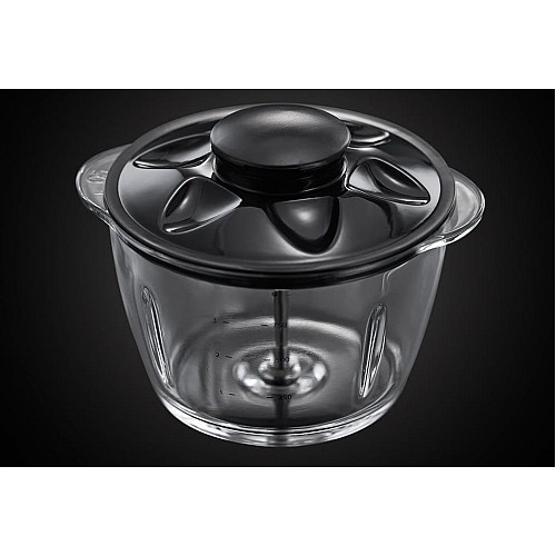 Измельчитель Russell Hobbs Desire, 200Вт, чаша-1000мл, стекло, корпус-пластик, красный