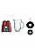 Блендер Russell Hobbs стаціонарний Desire Red, 650Вт, чаша-1500мл, червоний