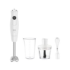 Блендер Tefal заглибний Dailymix 600Вт, 3в1, чаша-800мл, чопер-500мл, турборежим, білий
