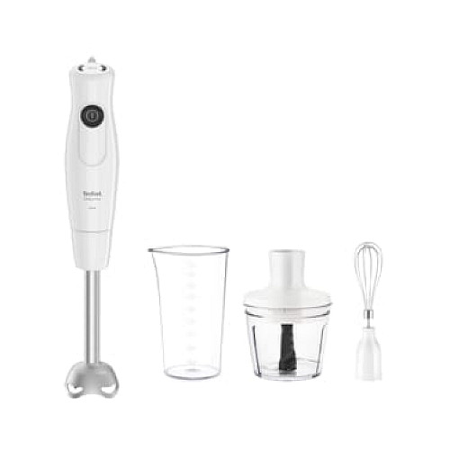 Блендер Tefal погружной Dailymix 600Вт, 3в1, чаша-800мл, чоппер-500мл, турборежим, белый