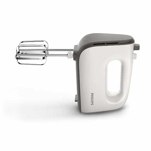 Міксер Philips ручний Viva Collection 450Вт, насадки-4, біло-сірий