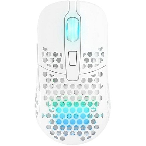 Мышь Xtrfy M42, WL/USB-A, RGB, белый