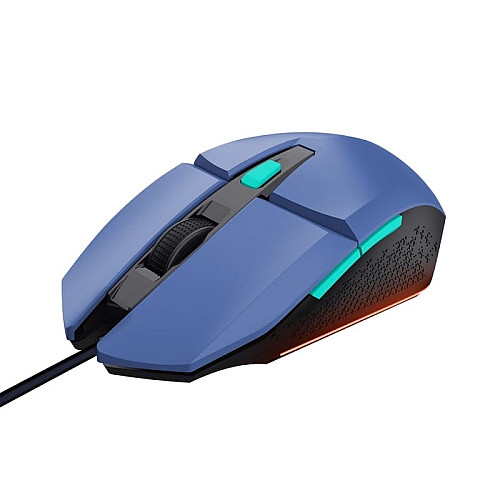 Мышь Trust GXT 109 Felox, RGB, USB-A, синий