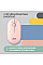 Миша 2E MF300 Silent, WL/BT, рожевий
