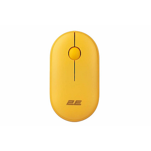 Мышь 2E MF300 Silent, WL/BT, желтый