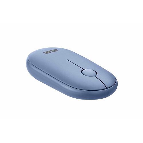 Мышь 2E MF300 Silent, WL/BT, синий