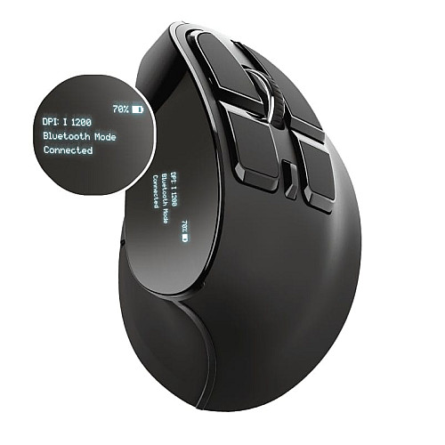 Миша Trust Voxx Rechargeable Ergonomic, WL, чорний
