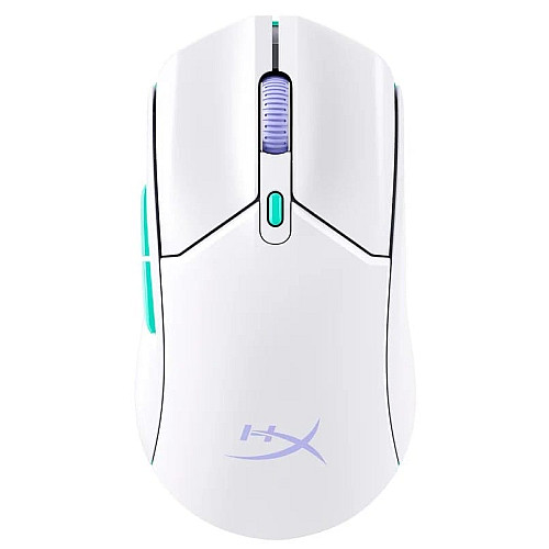 Миша HyperX Pulsefire Haste 2 Core, RGB, WL/BT, білий