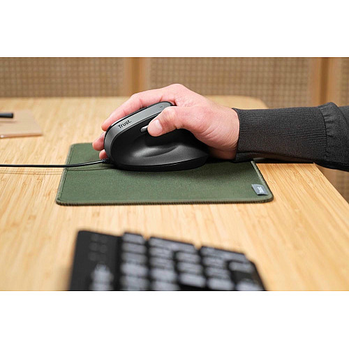 Мышь Trust Bayo 2 Ergonomic, USB-A, черный