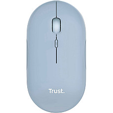 Миша Trust Puck Rechargeable,  Ultra-Thin,  BT/WL,  Silent, синій