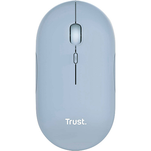 Миша Trust Puck Rechargeable,  Ultra-Thin,  BT/WL,  Silent, синій