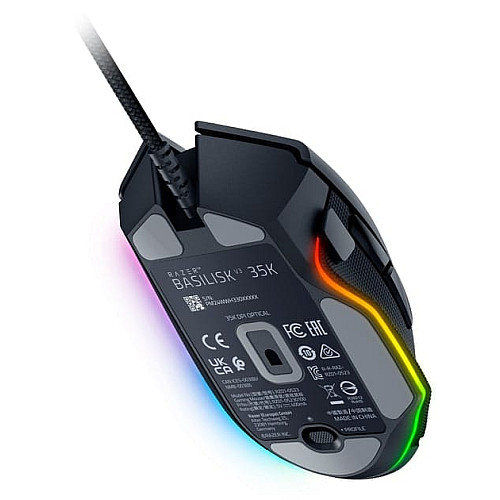 Мышь Razer Basilisk V3 35K, RGB, USB-A, черный