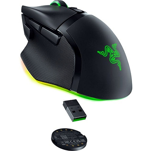 Мышь Razer Basilisk V3 Pro 35K, RGB, USB-A/WL/BT, черный