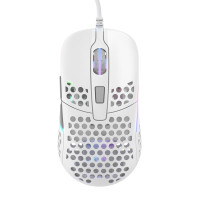 Мышь Xtrfy M42, USB-A, RGB, белый