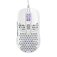 Миша Xtrfy M42, USB-A, RGB,  білий
