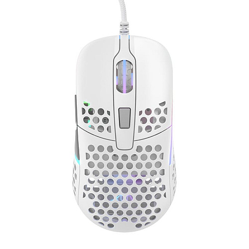 Миша Xtrfy M42, USB-A, RGB,  білий