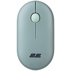 Миша 2E MF300 Silent, WL/BT, попелясто-зелений